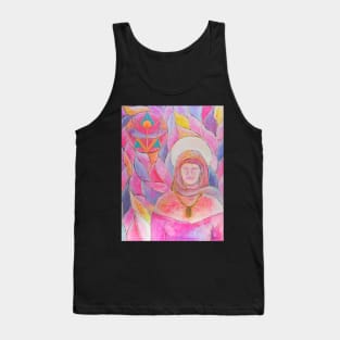 Ascended master - Lady Miriam - by Renate van Nijen Tank Top